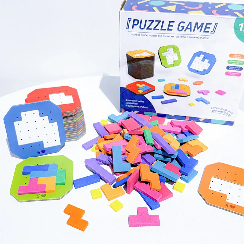 Logic Blocks™ – Kolor i kreatywność – Puzzle geometryczne