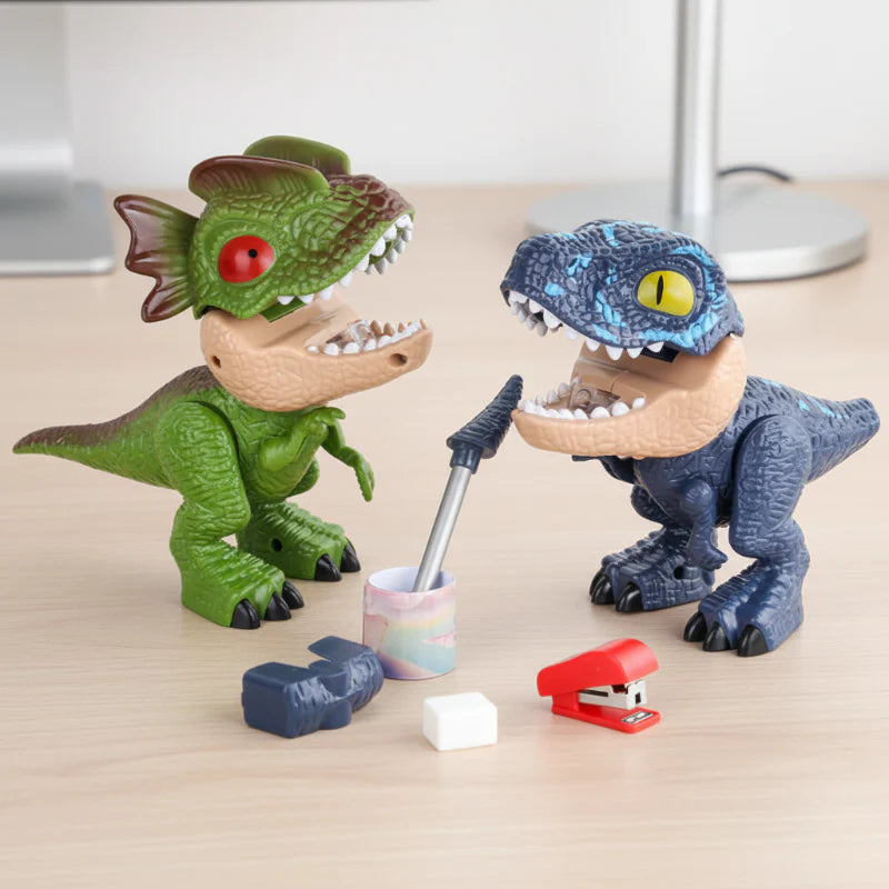 Dinosaur Stationery Toy – Kreatywny i edukacyjny – zestaw biurkowy 5 w 1