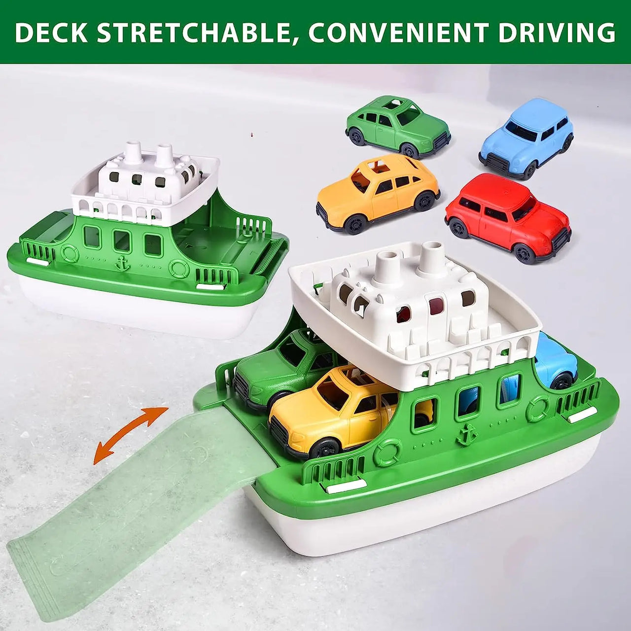 Mini Ferry™ - Plusz i zabawa - Zabawka wodna łódź