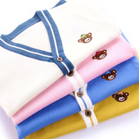 Thumbnail for CozziWear – Ciepły i modny – sweter z dzianiny z motywem misiów