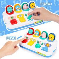 Thumbnail for Pop Up Activity Toy – Odkrywanie i nauka – zabawki sensoryczne dla niemowląt