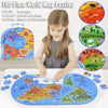 GeoMap – Edukacyjne i zabawne – puzzle podłogowe z mapą świata