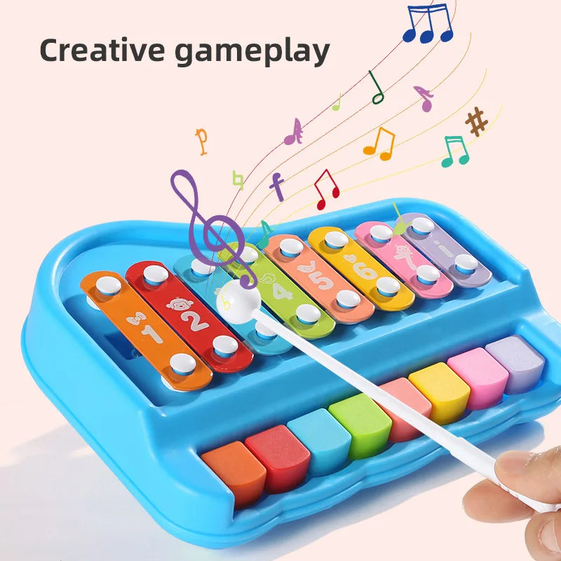 Tiny Tunes Set™ – Zabawa dźwiękiem – Ksylofon i fortepian dla dzieci