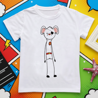Thumbnail for Boys & Girls Summer Tee – Komfort i zabawa – koszulka dziecięca z zabawnym nadrukiem