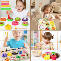 Thumbnail for Toddler Clips™ - Gra w sortowanie - Dopasowywanie kolorów i kształtów