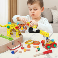 Thumbnail for AnimalFix – Zabawny i sprytny – Drewniany zestaw narzędzi dla zwierząt