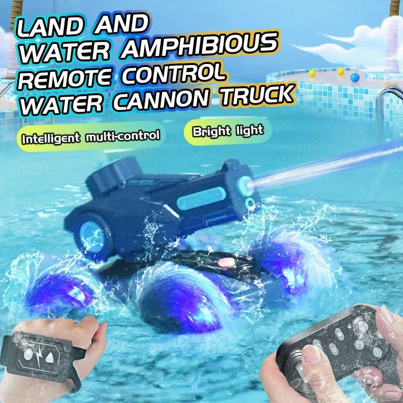 Aqua Racer™ – Podwójna wytrzymałość – Samochód wyścigowy RC amfibia