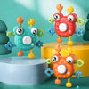 Crab Pull Toy™ – Zabawa typu chwyć i pociągnij – Krab sensoryczna zabawka na ząbkowanie