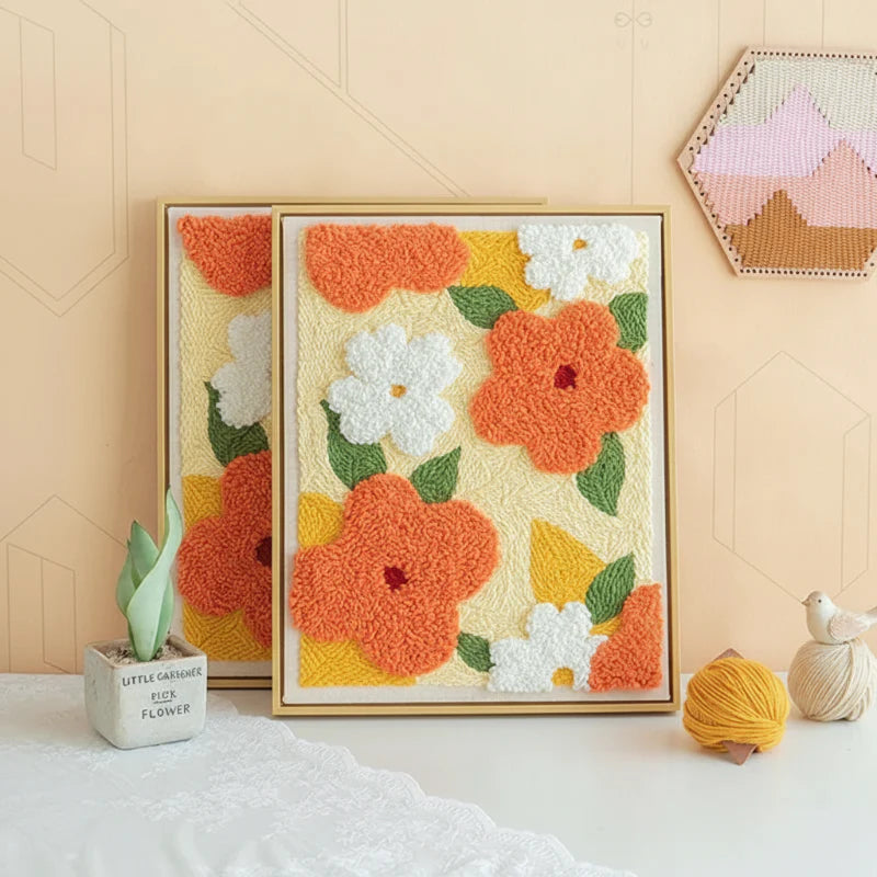 BloomCraft – Kreatywne i ręcznie robione – Zestaw startowy do haftowania