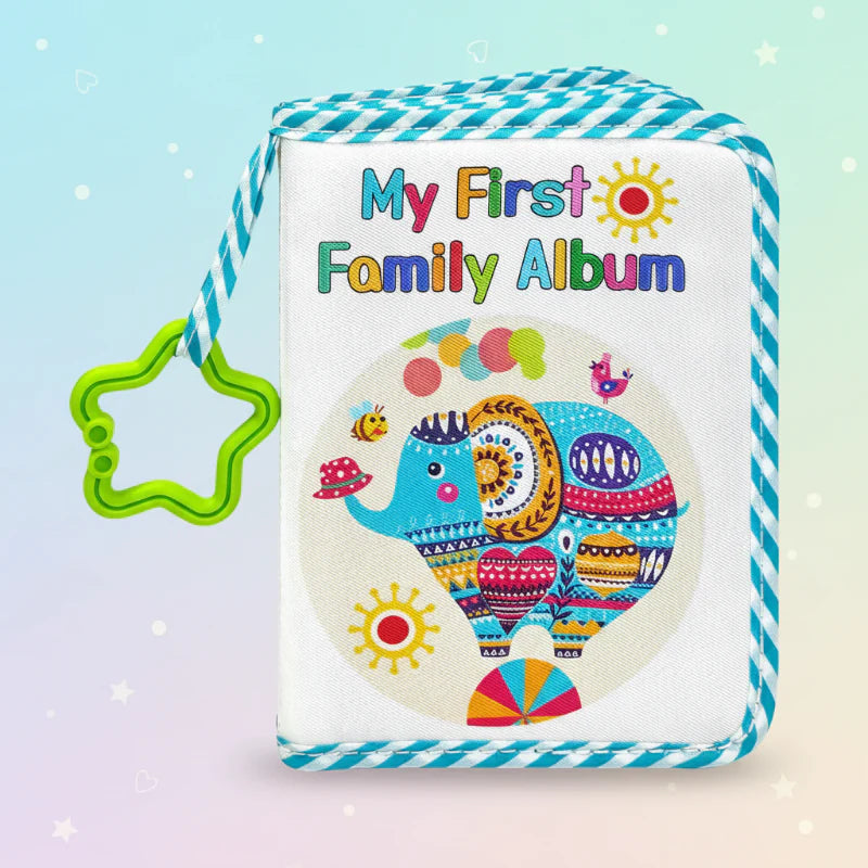 Baby Photo Album – Delikatność i wspomnienia – album fotograficzny z tkaniny