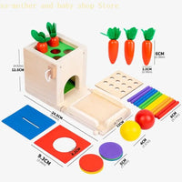 Thumbnail for Smart Carrots –  Kolory i kształty - drewniane zabawki do sortowania