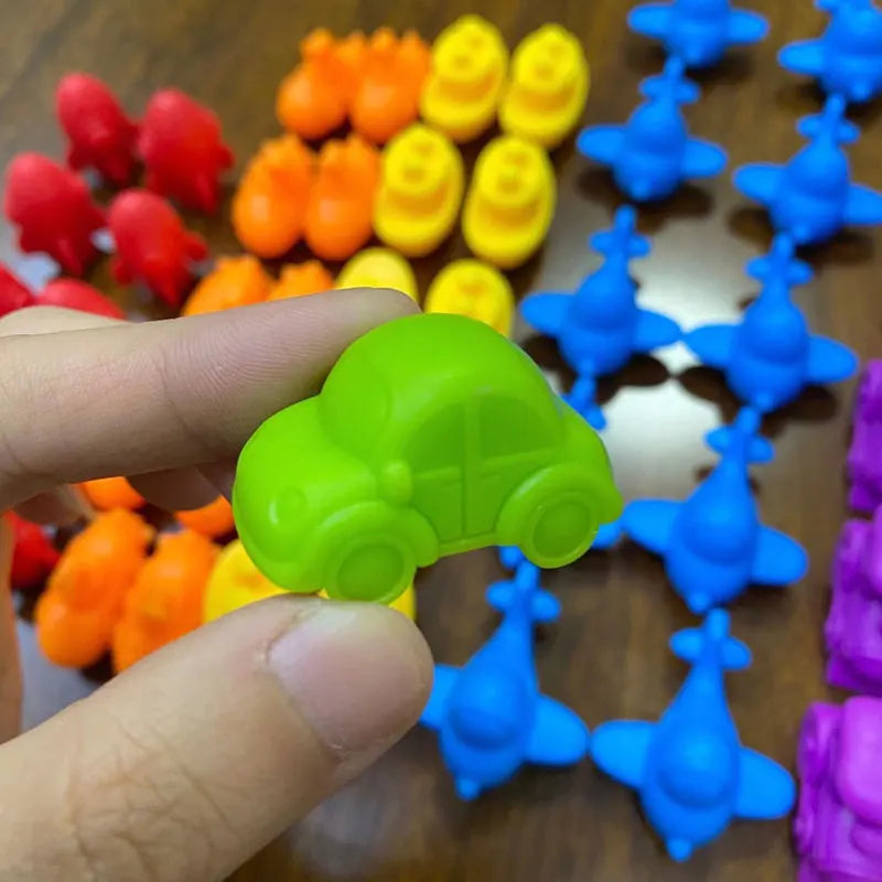 Rainbow Teddy Bears Toys™ - Edukacyjne i kreatywne - tęczowe misie do liczenia