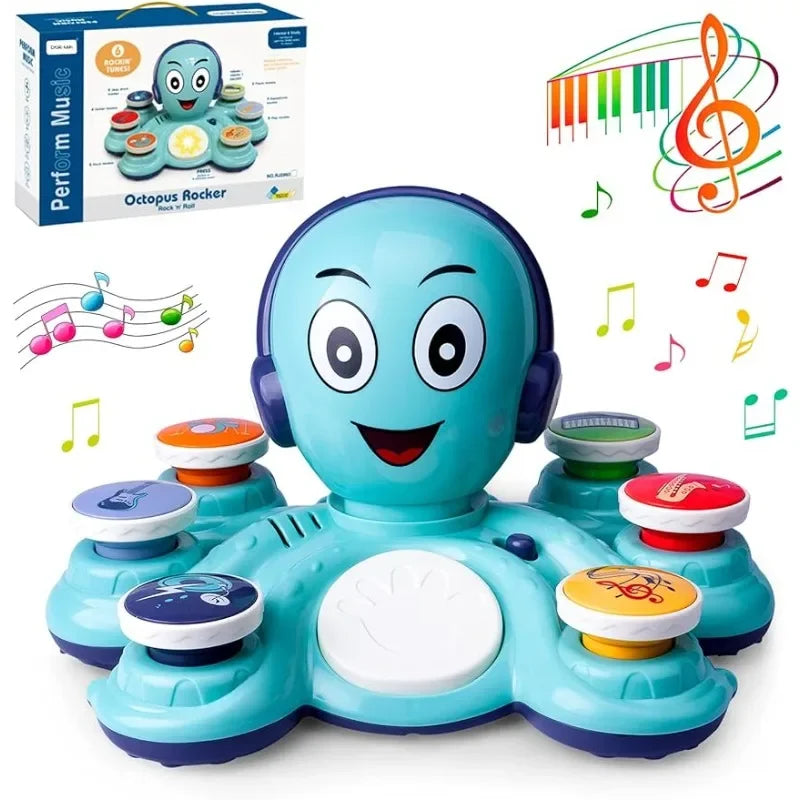 Musical Octo™ - Muzyczna ośmiornica - Edukacyjna zabawka sensoryczna