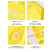 Thumbnail for SunShield – Ochronna i elastyczna – dziecięca koszulka surfingowa z długimi rękawami i filtrem UPF 50+