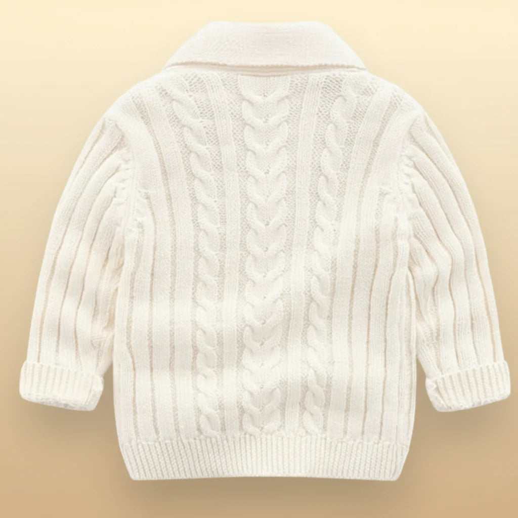 CozyCub – Wygodny i modny – dzianinowy sweter dziecięcy
