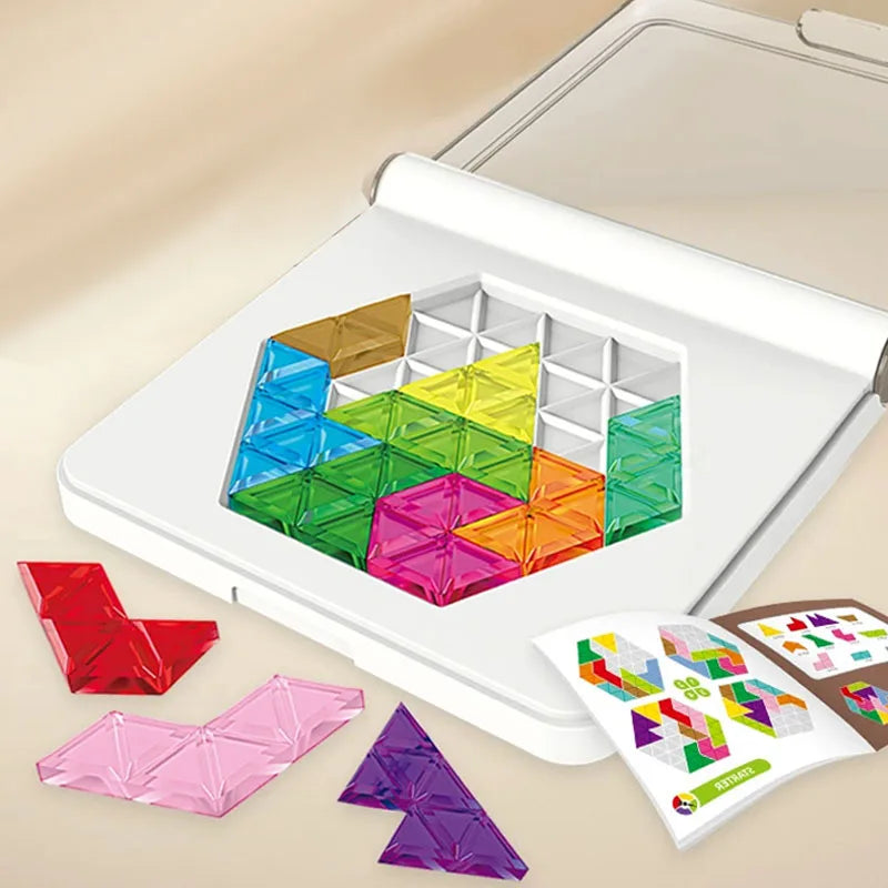 LogicStar – Kreatywne i edukacyjne – gra planszowa z puzzlami