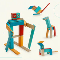 Thumbnail for MagPlayer – Kreatywność i motoryka – Drewniane klocki magnetyczne do samodzielnego montażu
