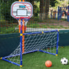 Kids Ball Games - Podwójna zabawa - zestaw zabawek do piłki nożnej i koszykówki