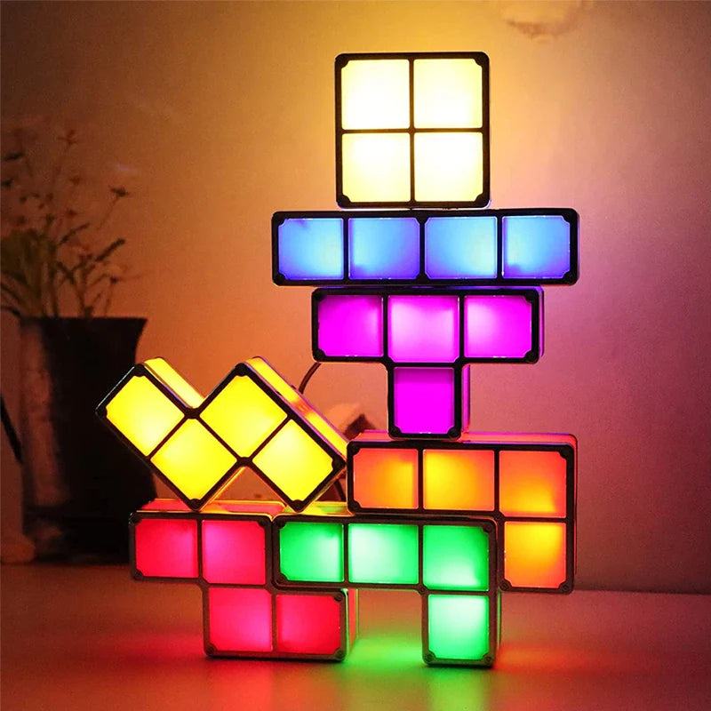 Tetris Night Light™ - Lampka Tetris - Akcesoria dla dzieci