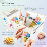 Thumbnail for MagicFoam – Kolorowy i kreatywny – zestaw kreatywnych pisaków teksturowych