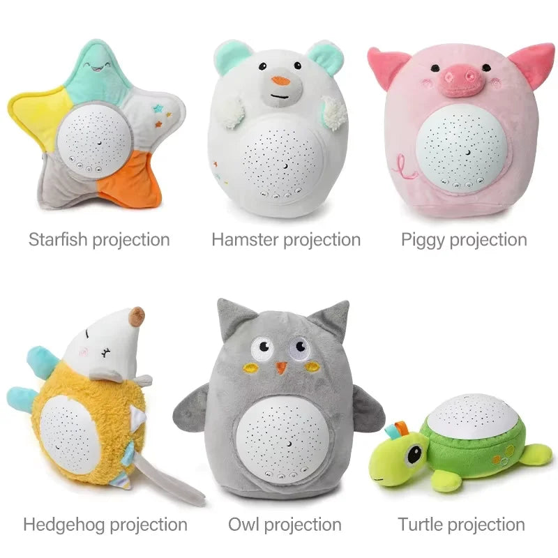 StarPlush – Miękki i uspokajający – przytulanka z lampką nocną