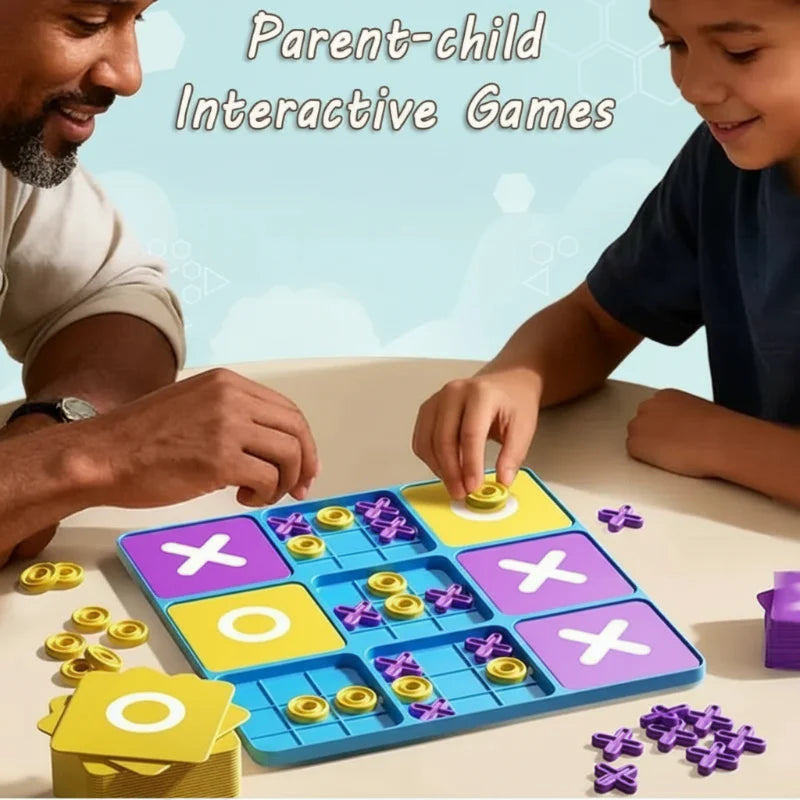 ThinkTac – Sprytne i wymagające – łamigłówka Tic-Tac-Toe (kółko i krzyżyk)