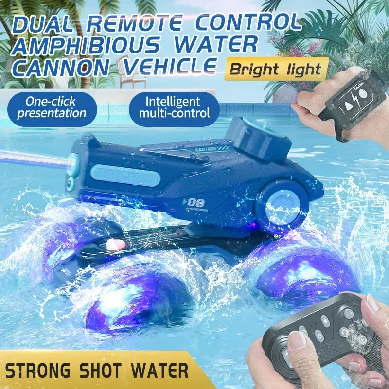 Aqua Racer™ – Podwójna wytrzymałość – Samochód wyścigowy RC amfibia