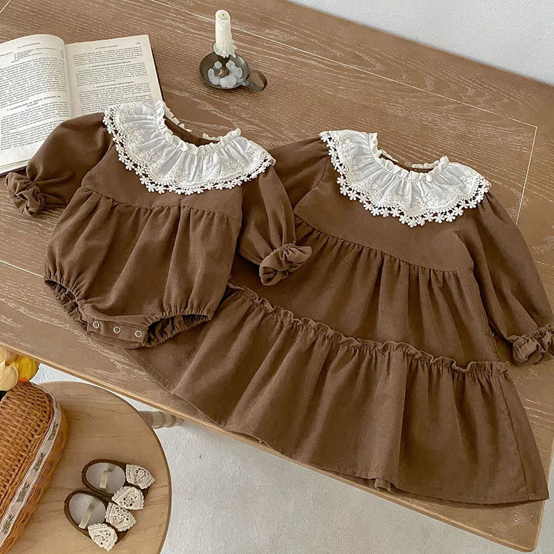 Mini Fashion™ - Wygodne i stylowe - wiosenne sukienki Romper dla dzieci