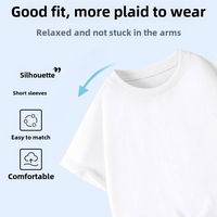 Thumbnail for SimpleWear – Casual & Miękkie – T-shirt Relax Fit z okrągłym dekoltem