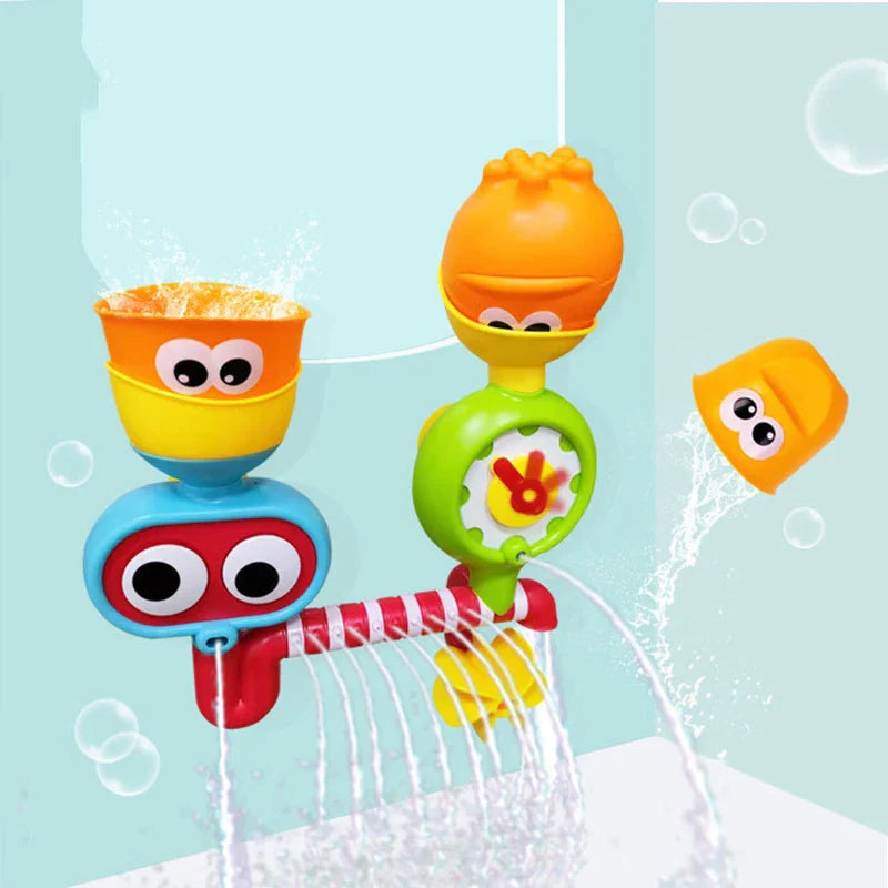 Waterwheel Fun™ – Turn & Splash - zabawa w wodzie – Zabawki do kąpieli dla niemowląt