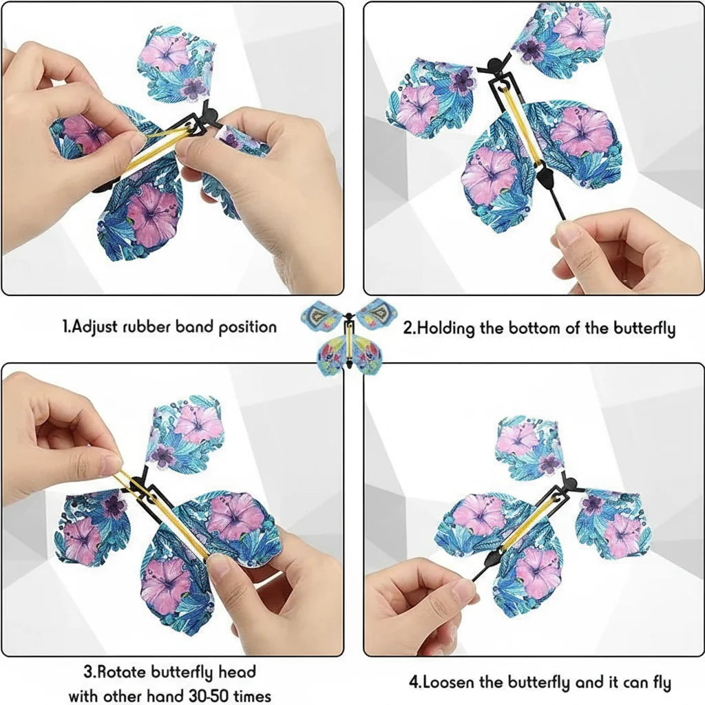 SkyCharm – Lekkie i urocze – zabawki Butterfly Surprise