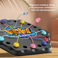 Thumbnail for Color Rope Logic Game – Myślenie i interakcja – gra planszowa