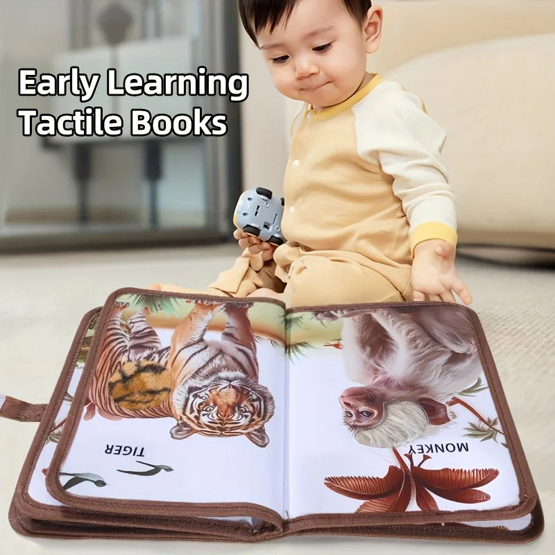 Touch Book™ – Łaskotki i kolory - Książeczka Zmysły Zwierzęta
