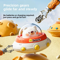 Thumbnail for Push and Go UFO Toy – Motoryka i zabawa – Zabawki UFO