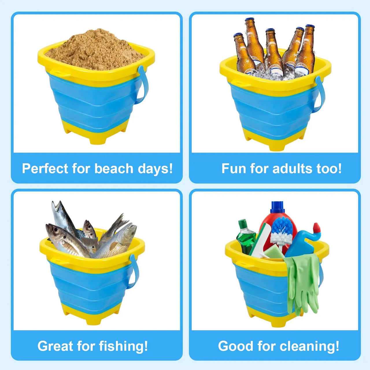 Foldable Bucket™ - Składane wiaderko - Akcesoria dla dzieci