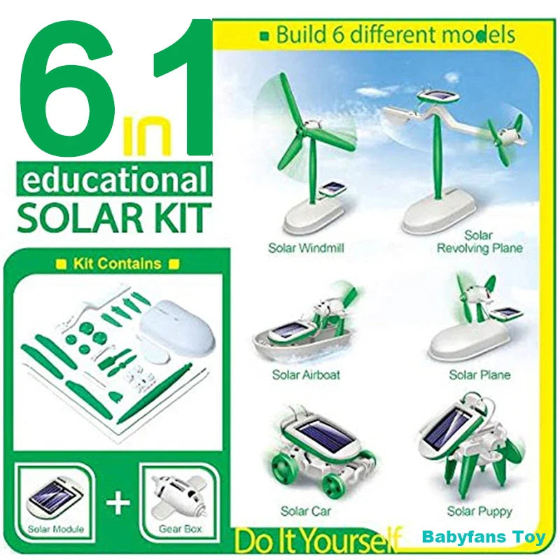 Solar Bot – Buduj i odkrywaj – zestaw robota