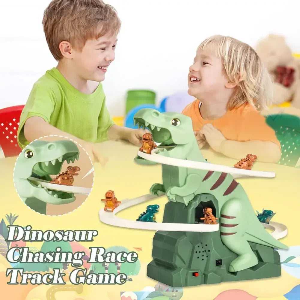 Dino Slide™ – Zabawa na mini kolejce górskiej - Zjeżdżalnia Dino