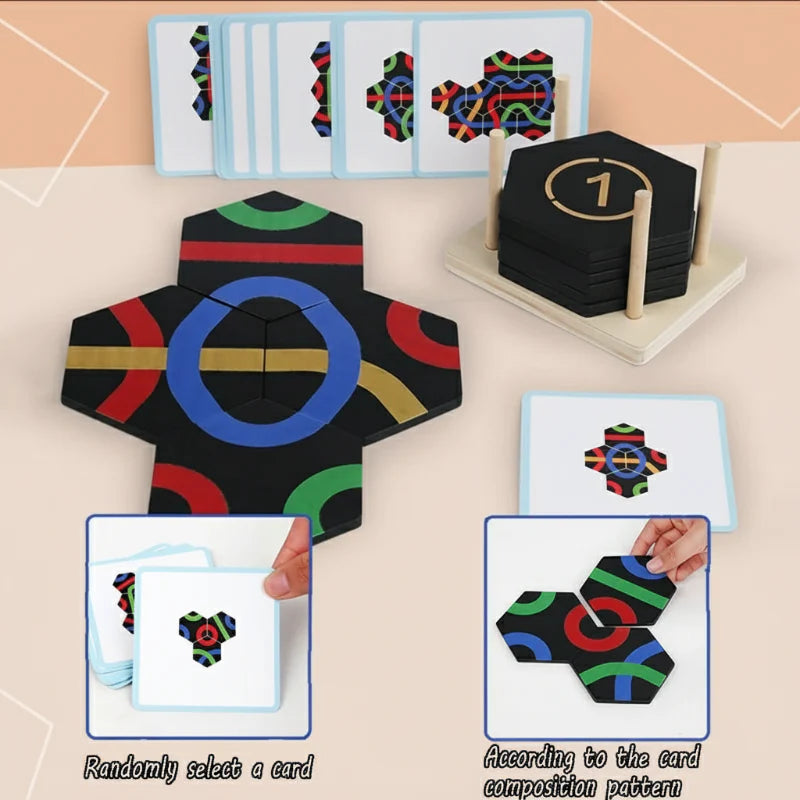 LogicStack – Intelligent & lehrreich – Form- und Zahlensortierspiel