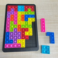 Thumbnail for Tetris Fidget™ -  Kolorowa układanka Tetris - Zabawka relaksacyjna