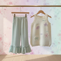 Thumbnail for Girls Summer Outfit – Modny i wygodny – letni zestaw odzieży dziecięcej
