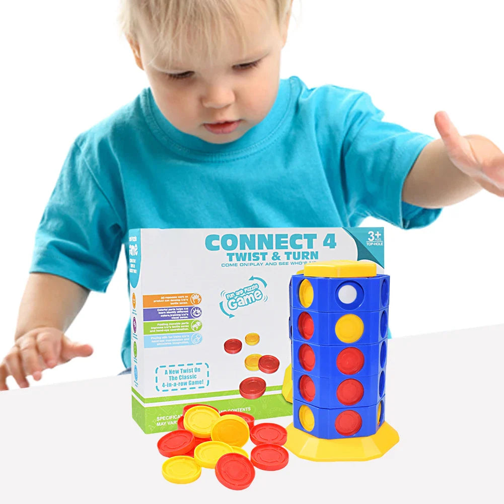 3D Connect 4™ - Cztery w rzędzie - Gra logiczna dla dzieci