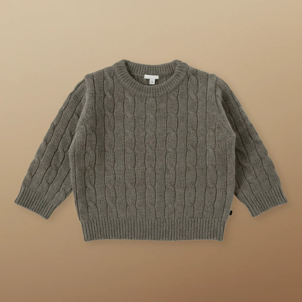 CozyWool – Ciepły i wygodny – sweter dziecięcy z delikatnej mieszanki wełny