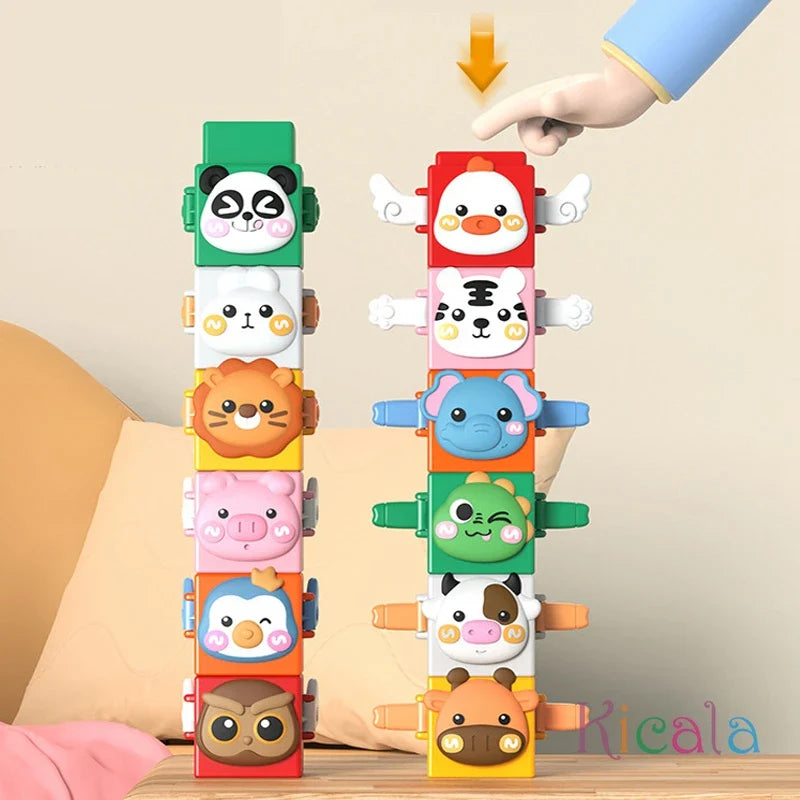 StackAnimals – Zabawne i edukacyjne – zestaw do układania zwierząt