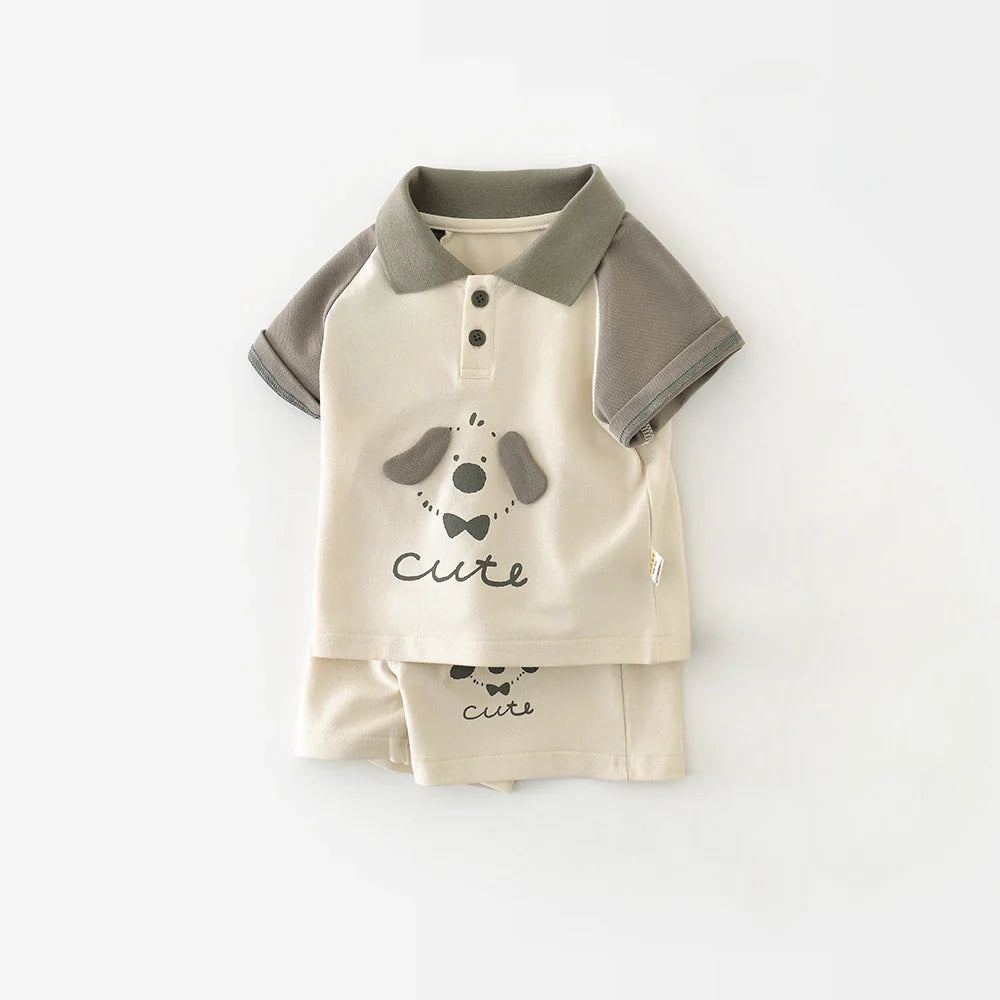 Mini Fashion™ – Mocny i letni – Zestaw dla dziecka z psem