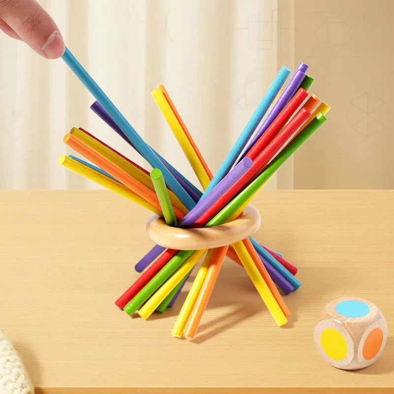 Wooden Stick Battle Game – Myślenie i interakcja – strategiczna gra planszowa