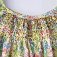 Thumbnail for Floral Dress – Lekka i zwiewna – sukienka dla dziewczynek z falbanowymi rękawami