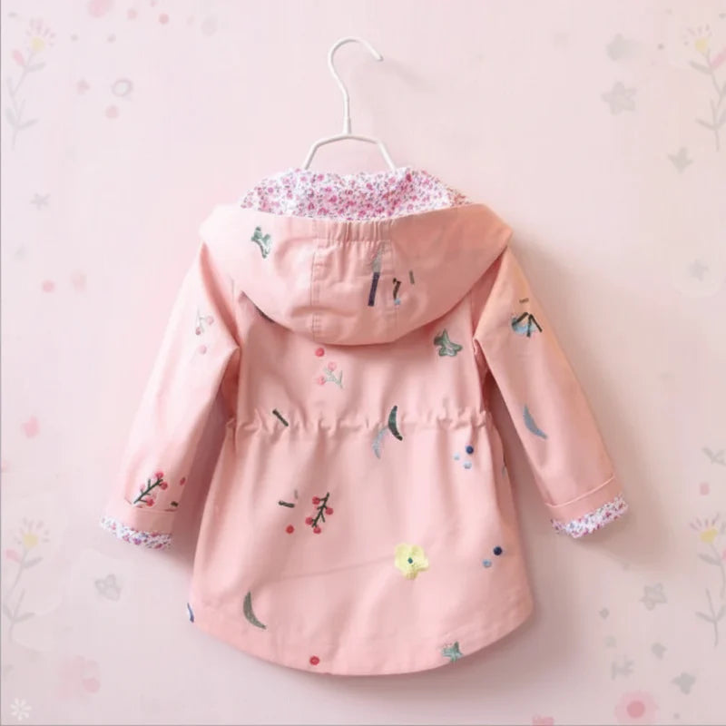 Girls Windbreaker Jacket – Lekka i stylowa – kurtka dziecięca