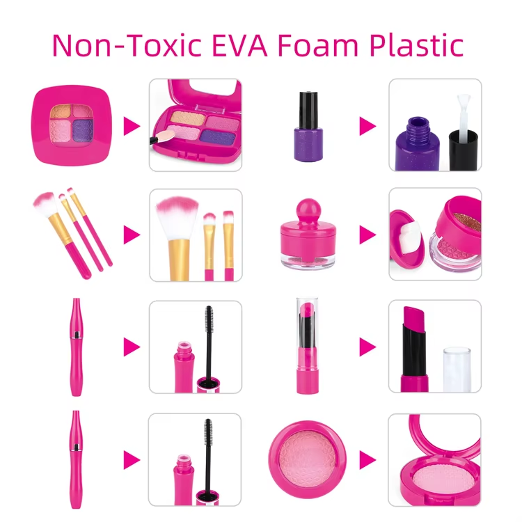 LittleGlam™ – Urocze i edukacyjne – zabawki do makijażu