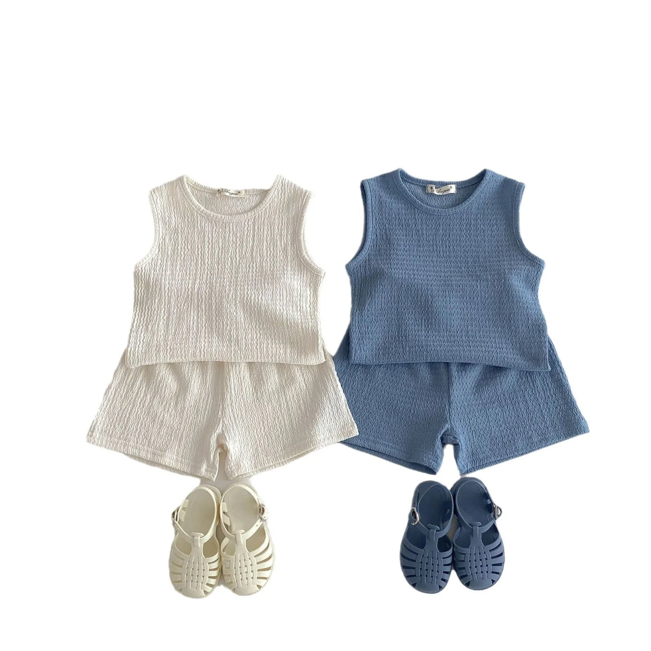 Mini Fashion™ - Darmowe i lekkie - Zestaw bawełnianych sukienek