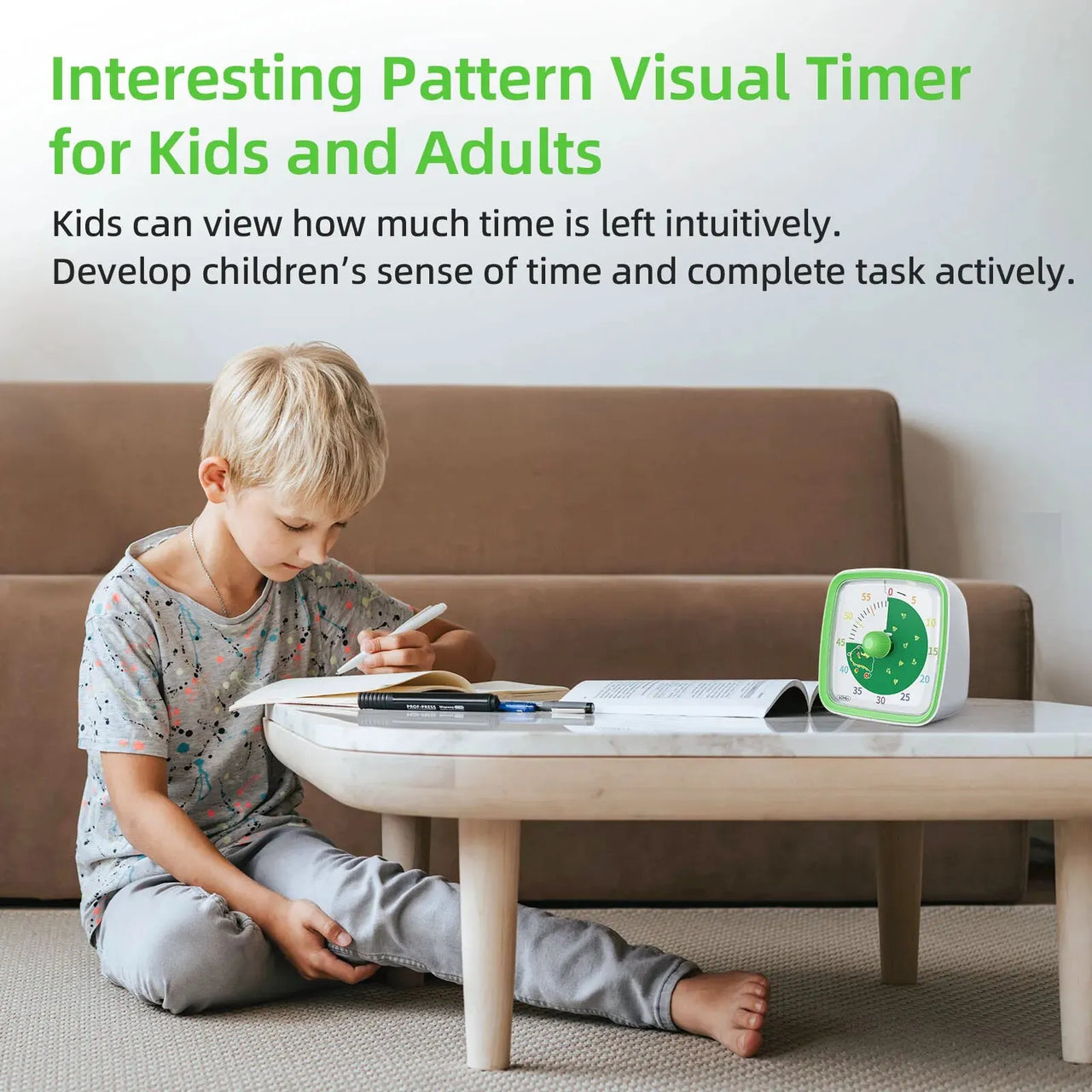 Visual Timer – Kolorowo i spokojnie – Czasomierz dla dzieci